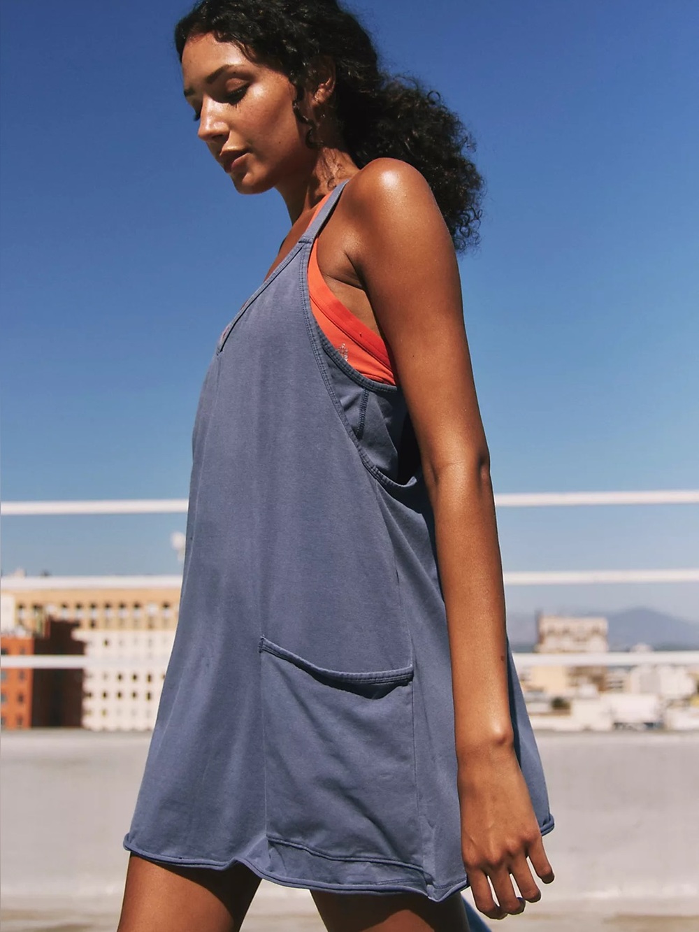 Free People Movement Hot Shot Mini Dress, M - Picture 4 of 10